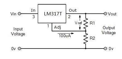 LM317T电路原理图