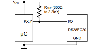 DS28EC20+T典型应用示例图