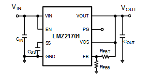 LMZ21701SILT原理图