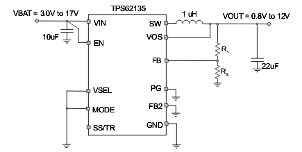 TPS62135RGXR原理图