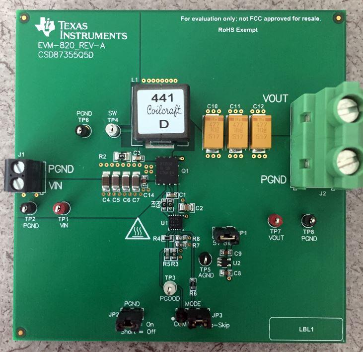 CSD87355Q5DEVM-820