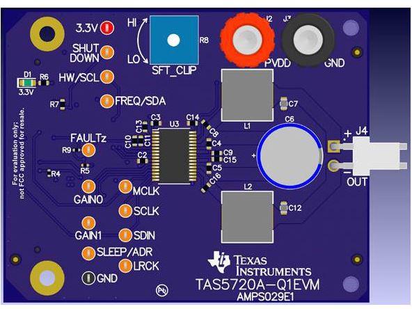 TAS5720A-Q1EVM