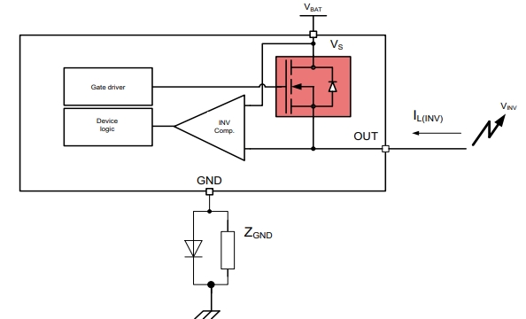 反向电流电路示例图