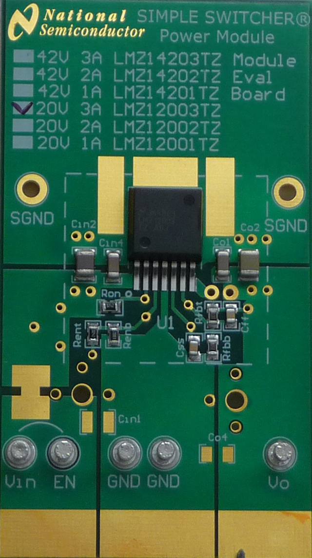 LMZ12002EVAL/NOPB