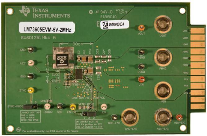 LM73605EVM-5V-2MHZ