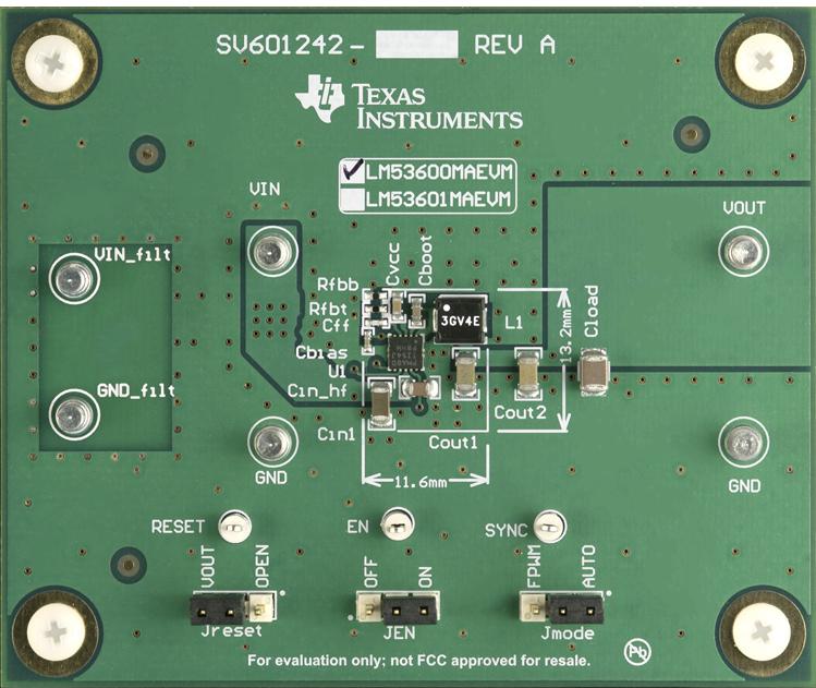 LM53600MAEVM