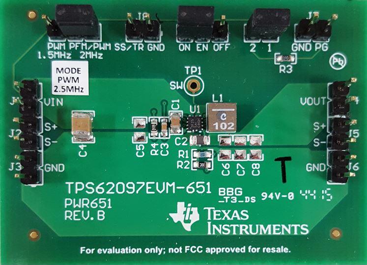 TPS62097EVM-651