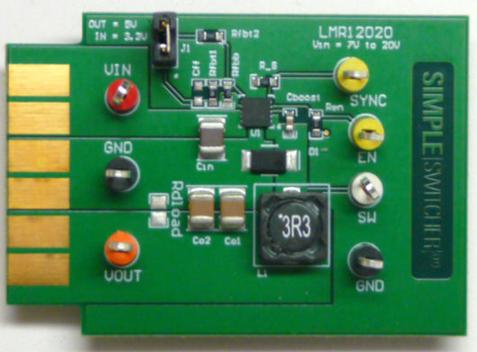 LMR12020XSDEVM/NOPB