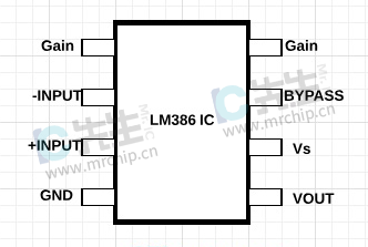 LM386音频放大器引脚配置_规格参数_电路图-IC先生