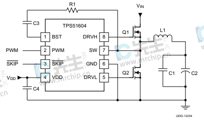 TPS51604DSGR电路原理