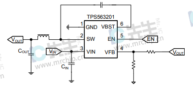 TPS563201DDCR电路原理