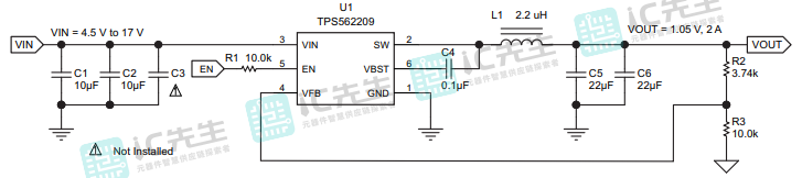 TPS563209DDCR应用图