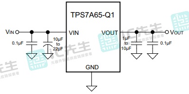 TPS7A6550QKVURQ1应用图