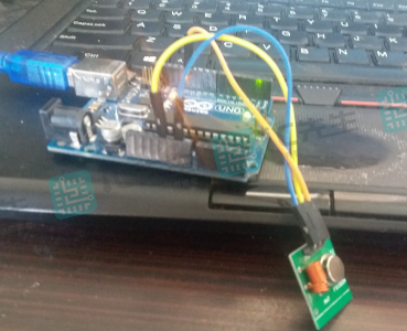 射频发射器与Arduino的连接
